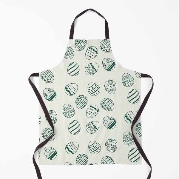 Item preview, Easter Egg Pattern - Dark Green & Ivory designed and sold by DarkGreenSoul.