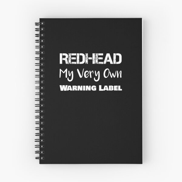 Item preview, Women Red Hair Warning Label designed and sold by rachidhaz.