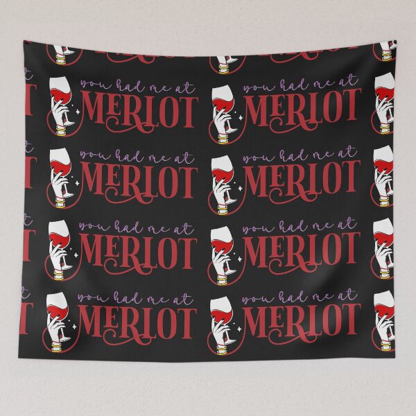 Item preview, You Had Me At Merlot - Wine Pun, Wine Lover, Happy Mothers Day, Mothers Day Gift, Easter Gift for Wine Lover,  designed and sold by zicutza.
