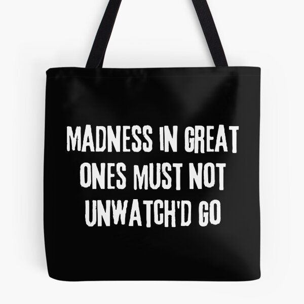 Item preview, Madness in great ones must not unwatch'd go. Shakespeare Quote From Hamlet designed and sold by violet-hope.