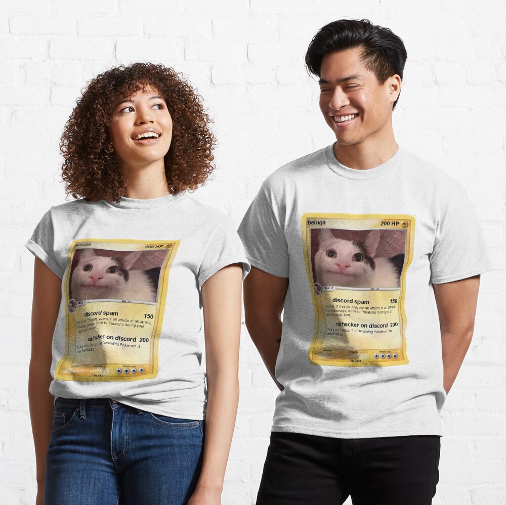 Beluga Cat Identification Card Unisex T-Shirt - Teeruto