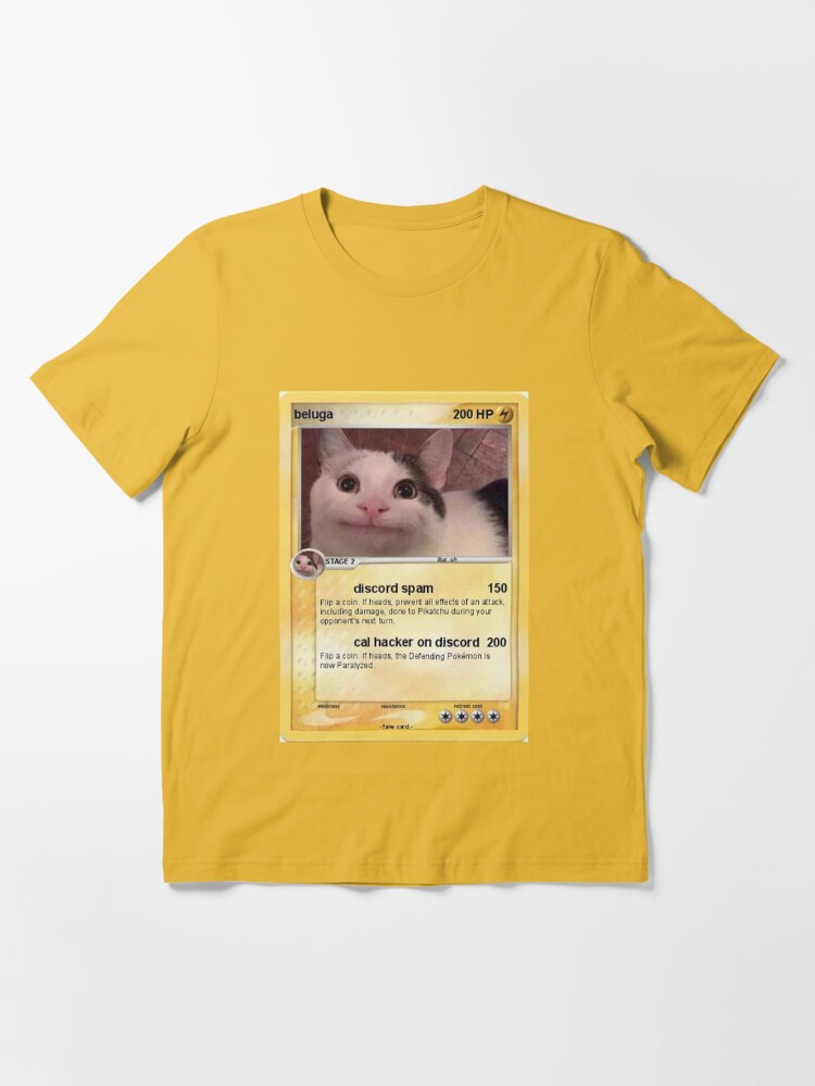 Beluga Cat Identification Card Unisex T-Shirt - Teeruto