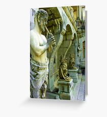 Pan and his Friends at Massandra Palace1 Greeting Card