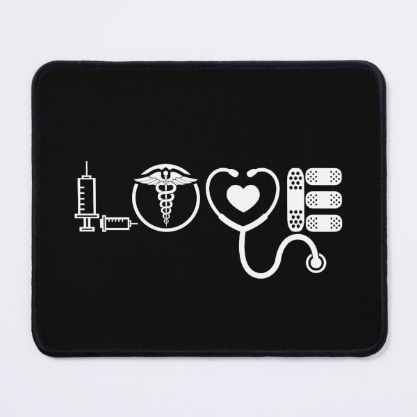 Item preview, Love Nurse Cute Nurse Cool Nurse, ER, RN, CNA, ICU Medical Nurse Doctor designed and sold by AugustBrees.