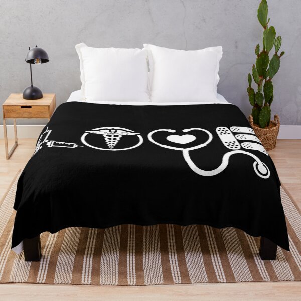 Item preview, Love Nurse Cute Nurse Cool Nurse, ER, RN, CNA, ICU Medical Nurse Doctor designed and sold by AugustBrees.