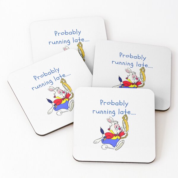 Item preview, Probably Running Late~Rabbit with Stopwatch! designed and sold by FairydustGifts.