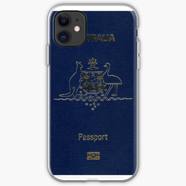 Australian Passport iPhone Soft Case