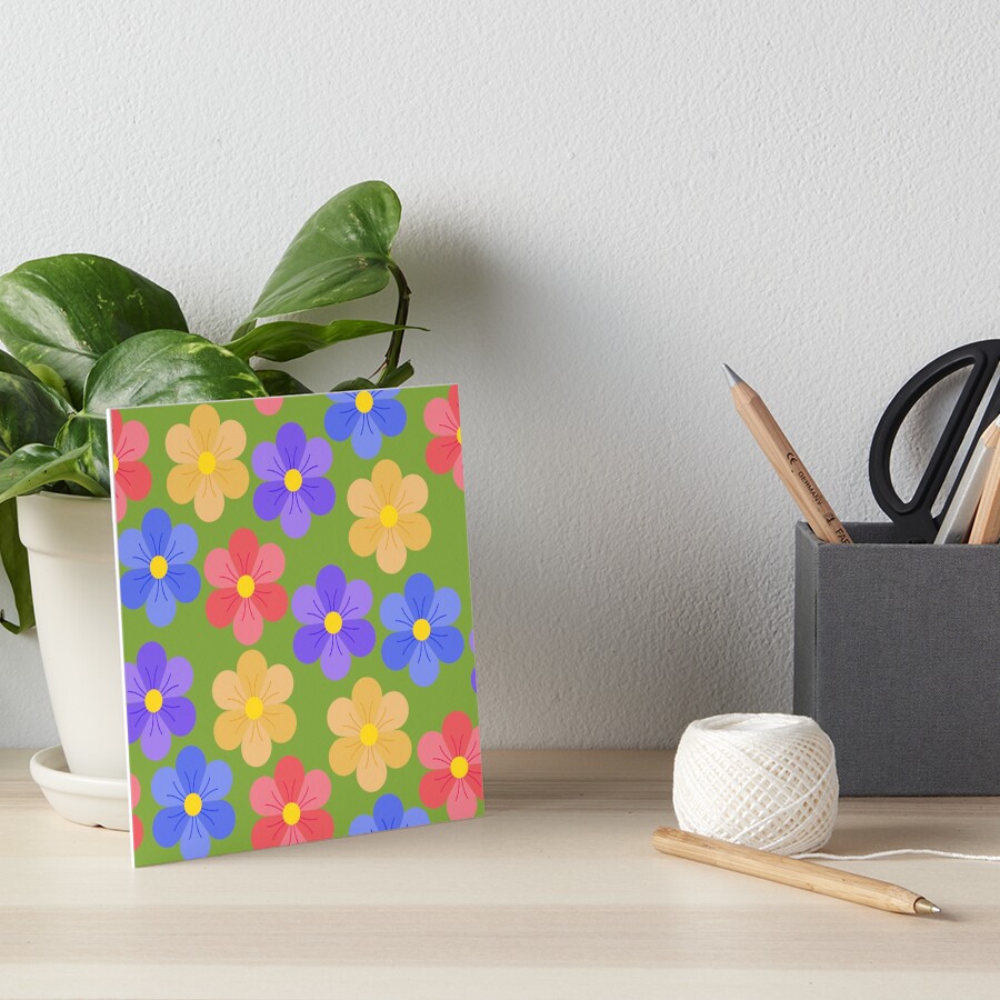 Item preview, Art Board Print designed and sold by PoppyPattern.