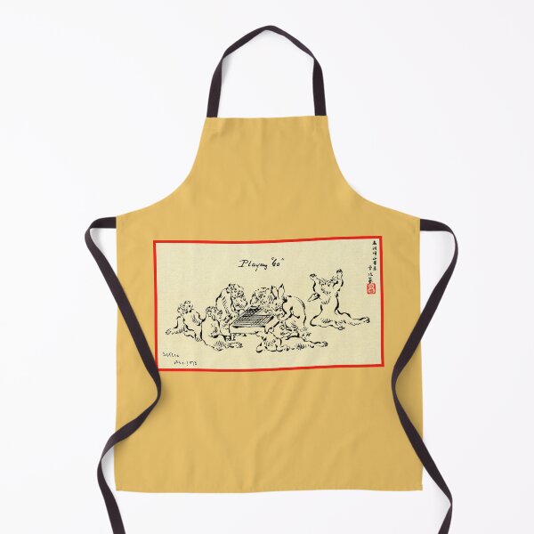Item preview, Monkeys and Rabbits Playing Go | Go | Igo | Baduk | Weiqi | Go Humor designed and sold by DastardLee.