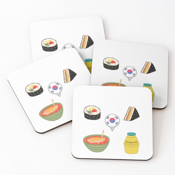 Item preview, Korean food designed and sold by ThinkAndReflect.