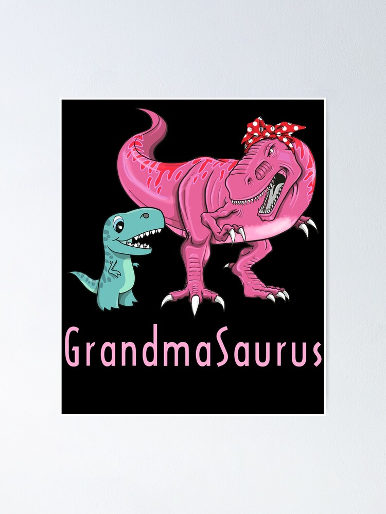 Funny Grandma Birthday Card Grandmasaurus Birthday Card 