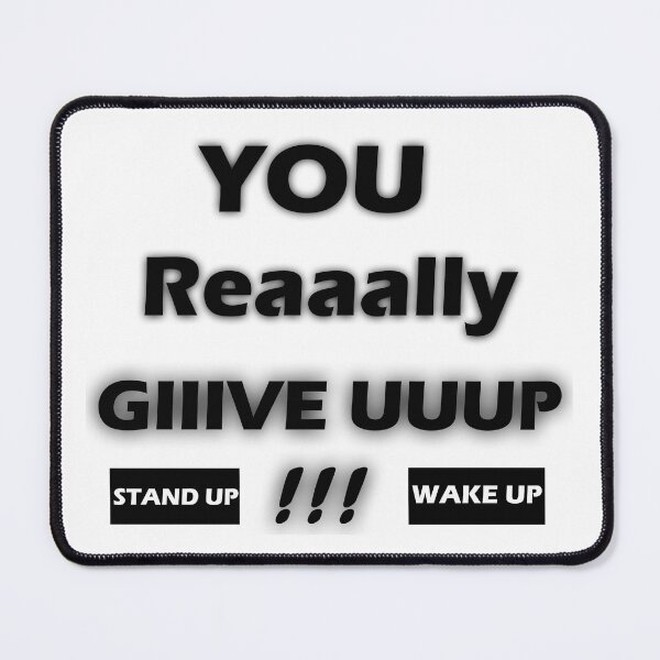 Item preview, YOU REALLY GIVE UP/ MOTIVATION T-SHIRT designed and sold by HM DESIGNERS.