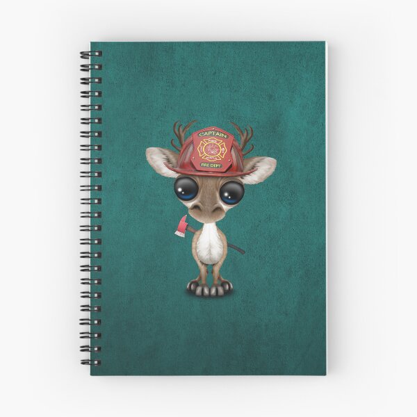 Item preview, Cute Baby Reindeer Firefighter designed and sold by JeffBartels.