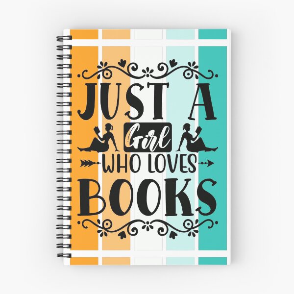 Item preview, Just a girl who loves Books 2 designed and sold by Disentangled.