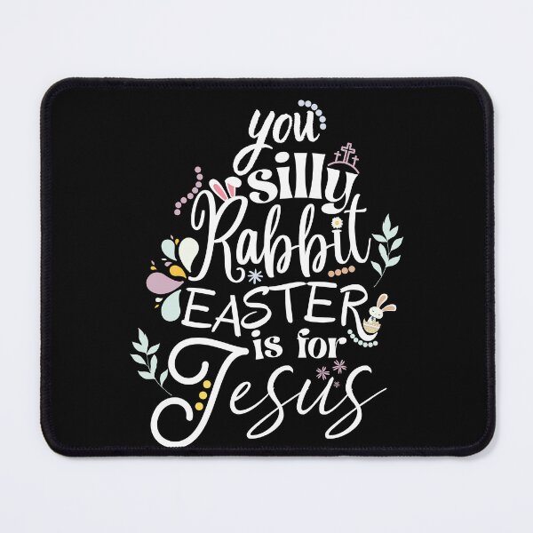 Item preview, Silly rabbit easter is for Jesus fun colorful designed and sold by faithinchrist77.