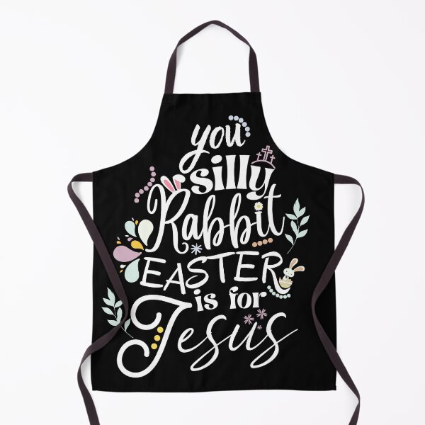 Item preview, Silly rabbit easter is for Jesus fun colorful designed and sold by faithinchrist77.