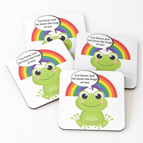 Item preview, LGBT Chaos Frog: Let Loose the Frogs of War designed and sold by Infuriating.