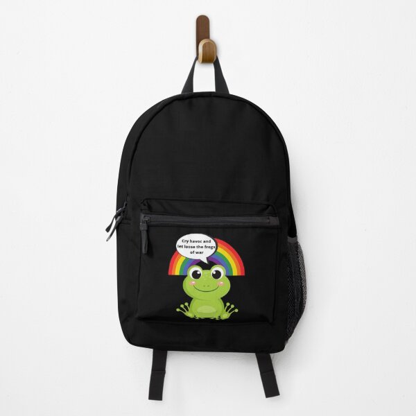 Item preview, LGBT Chaos Frog: Let Loose the Frogs of War designed and sold by Infuriating.