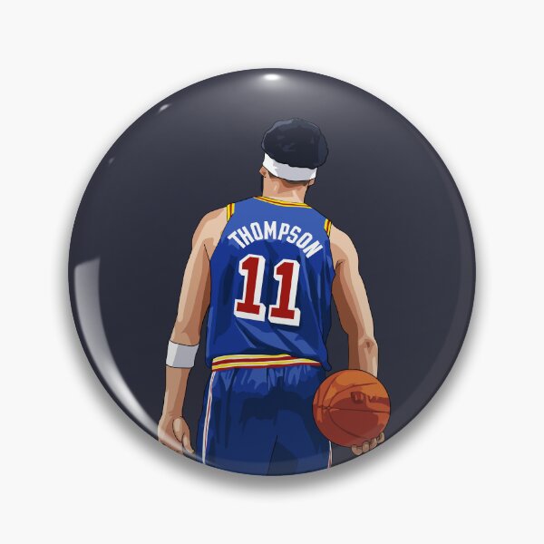 Item preview, Klay Thompson Vector Back with Ball Above Waist Qiangy designed and sold by qiangdade.