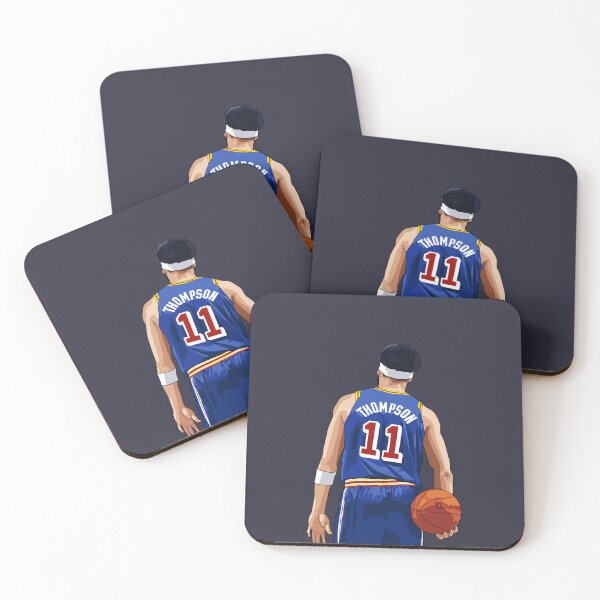 Item preview, Klay Thompson Vector Back with Ball Above Waist Qiangy designed and sold by qiangdade.
