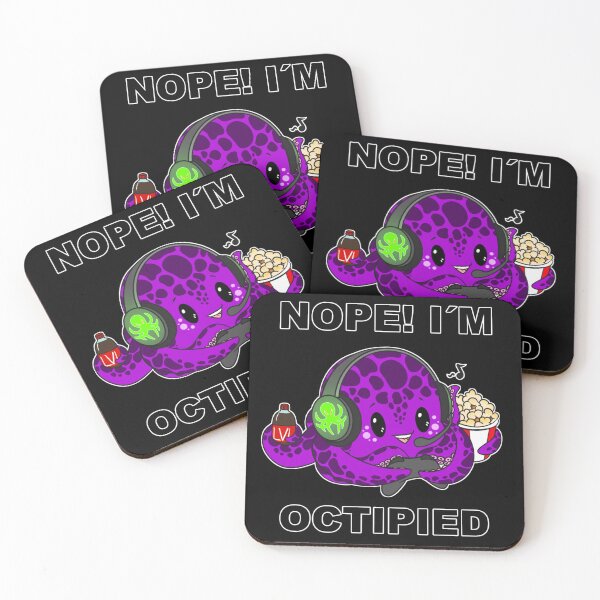 Item preview, Gaming octopus is octipied designed and sold by EmerynArts.