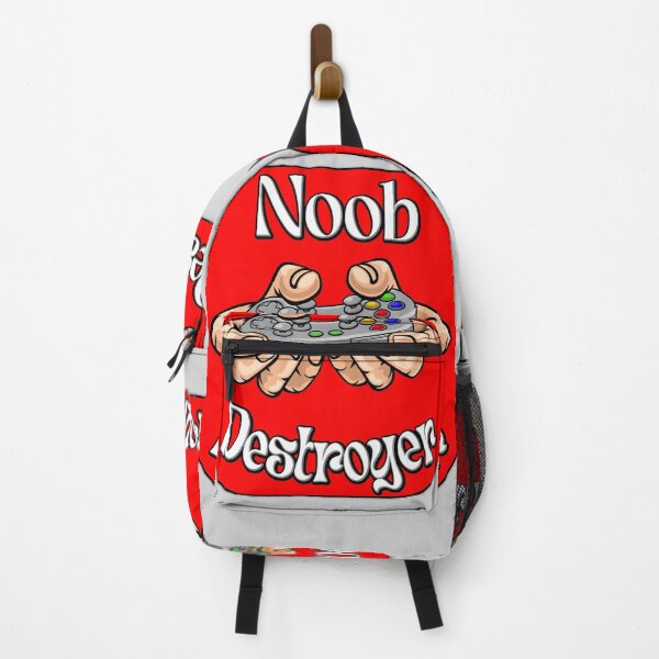 Item preview, Noob destroyer with full control in red and white. Funny gaming quote. designed and sold by AEROSPACE-IND.