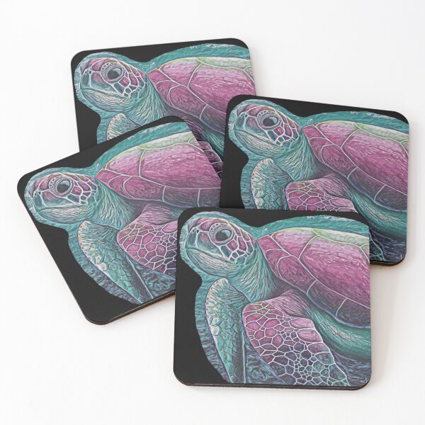 Item preview, Sea turtle artwork designed and sold by LukjanovArt.