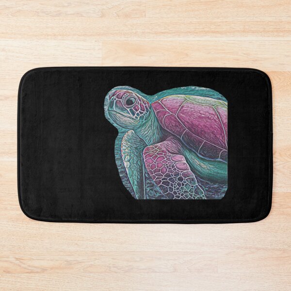 Item preview, Sea turtle artwork designed and sold by LukjanovArt.