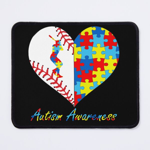 Item preview, Autism Support Baseball - Puzzel Basebal - Autism Awareness designed and sold by mad art.