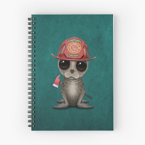Item preview, Cute Baby Seal Firefighter designed and sold by JeffBartels.