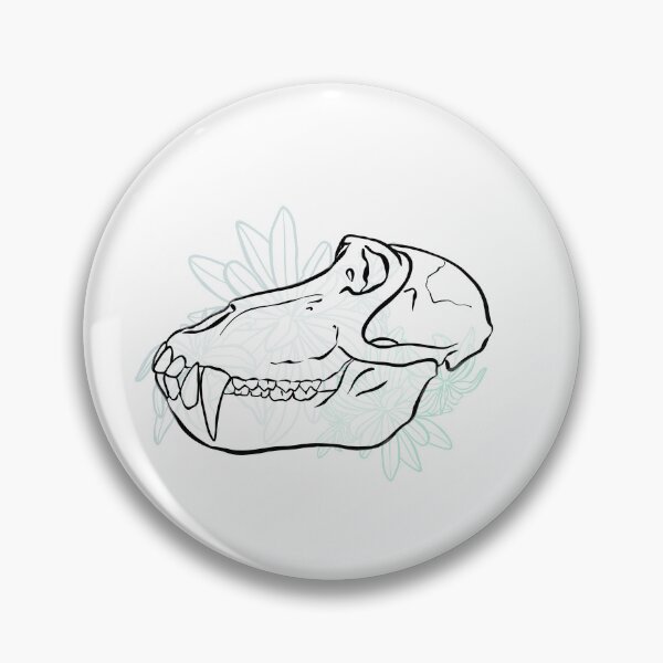 Item preview, Mandrill Skull 1 designed and sold by Nicole Milkintas.