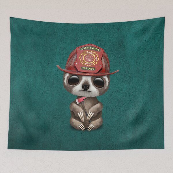 Item preview, Cute Baby Sloth Firefighter designed and sold by JeffBartels.