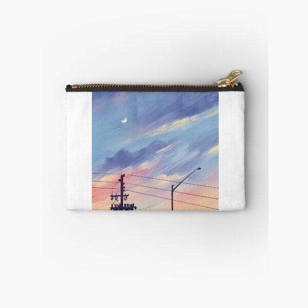 Item preview, Dreamy Sunset with Telephone Wires designed and sold by sabelsstudio.