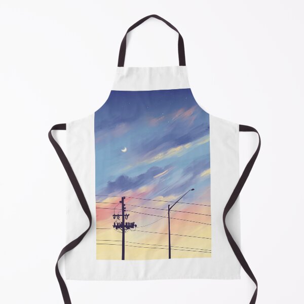 Item preview, Dreamy Sunset with Telephone Wires designed and sold by sabelsstudio.