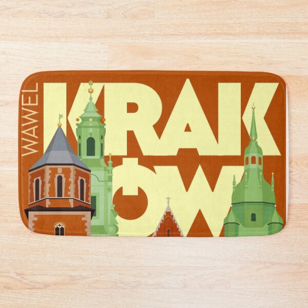 Item preview, KRAKOW POLAND : Vintage Travel and Tourism Advertising Print designed and sold by posterbobs.