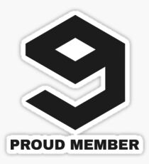 Pegatina Miembro orgulloso de 9gag