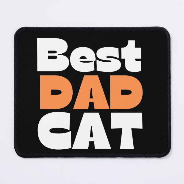 Item preview, Best Dad cat typography designed and sold by Rsagur12.