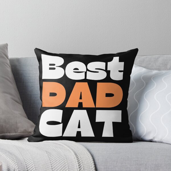 Item preview, Best Dad cat typography  designed and sold by Rsagur12.