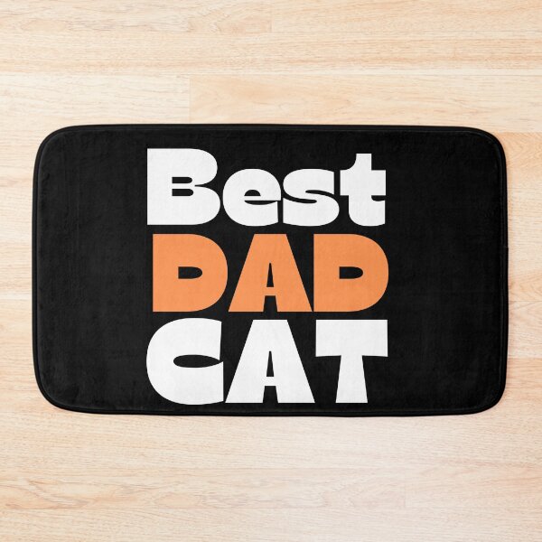 Item preview, Best Dad cat typography  designed and sold by Rsagur12.