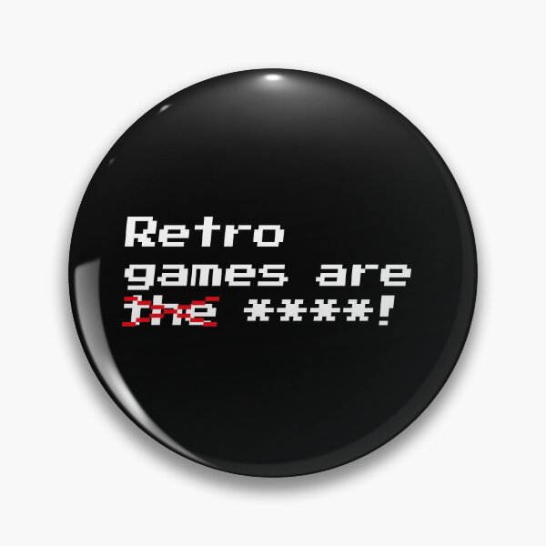 Item preview, Retro games are ****! designed and sold by redacteddesign.