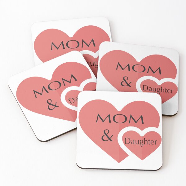 Item preview, Happy Mothersday- Mom and Daughter  designed and sold by DesignsbyMona.