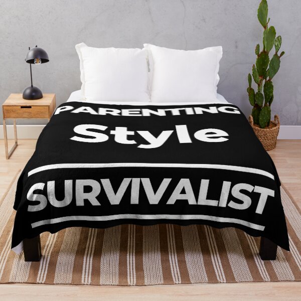 Item preview, Parenting Style. Survivalist. Funny Mom Life Quote. designed and sold by That Cheeky Tee.