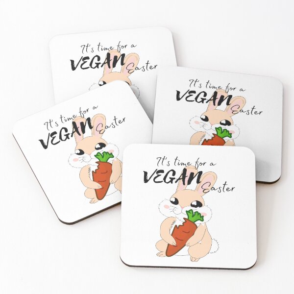 Item preview, It's time for a Vegan Easter v3 designed and sold by SarcasticRow.