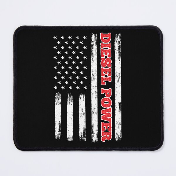 Item preview, Diesel Power American Flag Sticker designed and sold by ProofBrand.