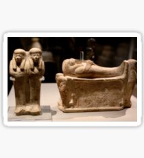 Egyptian sculptures Sticker