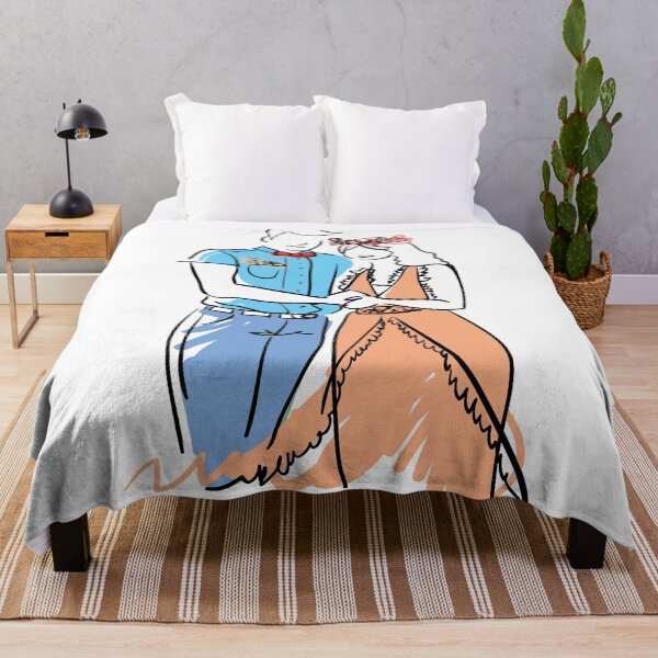 Item preview, Beautiful Abstract One Line Drawing Couple Wedding Art designed and sold by virillanissa.