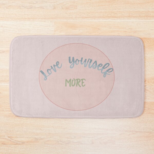 Item preview, Love yourself more, inspirational life quote  designed and sold by Sanaura.