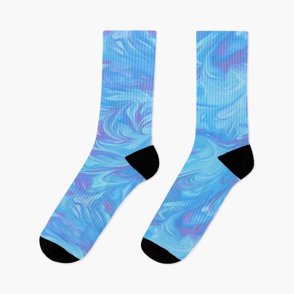Item preview, Smooth Silky Blue and Purple Marbled Swirl designed and sold by nimreninmu.
