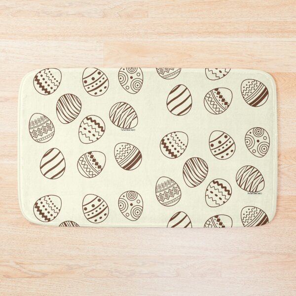 Item preview, Chocolate Easter Egg Pattern - Brown & Cream designed and sold by DarkGreenSoul.