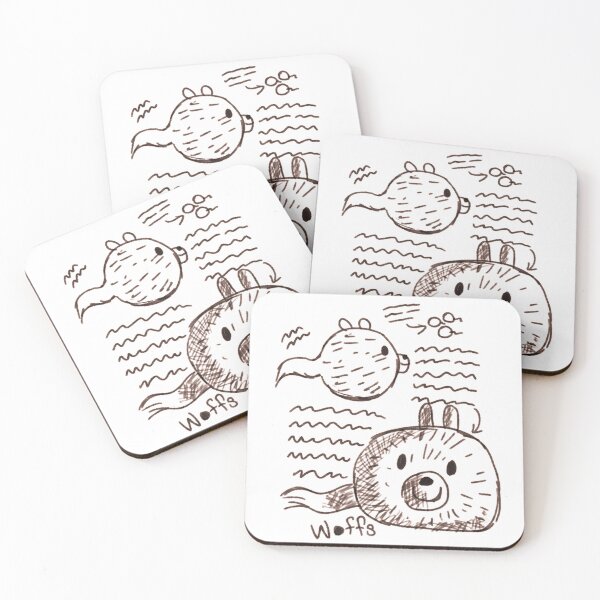 Item preview, Hilda Sketchbook Woffs designed and sold by StebopDesigns.